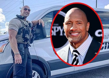 Policía idéntico a “La Roca” se hace viral y hasta Dwayne le responde