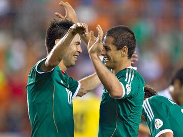 Oribe Peralta, emocionado por el posible regreso de Chicharito Hernández a Chivas