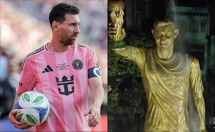 La estatua de Lionel Messi en la India desata burlas en las redes sociales ¿Sí se parece?