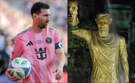 La estatua de Lionel Messi en la India desata burlas en las redes sociales ¿Sí se parece?