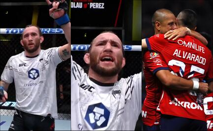 Peleador de la UFC gritó: "Arriba las Chivas" tras lograr el triunfo en una batalla