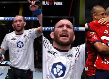 Peleador de la UFC gritó: "Arriba las Chivas" tras lograr el triunfo en una batalla