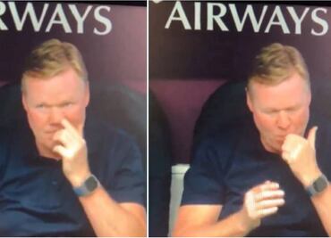 El repugnante gesto de Ronald Koeman que quedó filmado en pleno partido de la Euro 2024