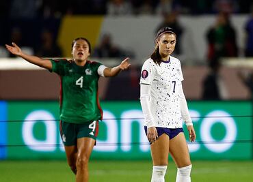 Alex Morgan aplaude el crecimiento de la Selección Mexicana Femenil: "Es producto de su liga"