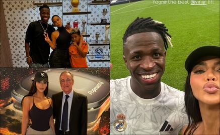 Kim Kardashian deslumbró al Santiago Bernabéu y desató rumores sobre posible romance con Vinícius