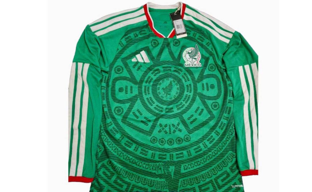 Así luce la playera de la Selección Mexicana que usará en el Mundial 2026. Foto: Especial