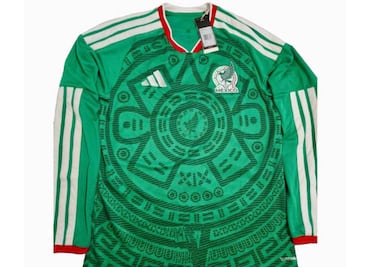 Así se ve la playera de manga larga de México para el Mundial 2026