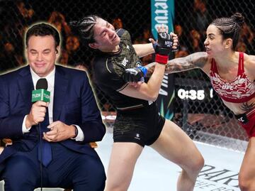 “Brutalidad y estupidez humana”, David Faitelson revienta a UFC por la grave herida de Irene Aldana