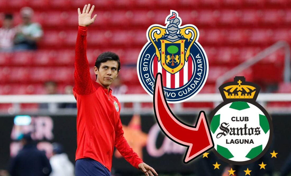 José Juan Macías se fue de Chivas en compra definitiva a Santos. Foto: Imago7
