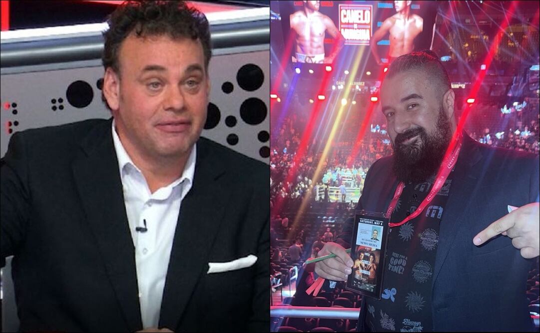 David Faitelson y Álvaro Morales. FOTOS: Captura / @AlvaritoMorales