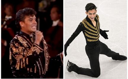 Comparan a Donovan Carrillo con “Juanga” por traje que usó en Beijing 2022