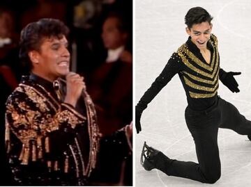 Comparan a Donovan Carrillo con “Juanga” por traje que usó en Beijing 2022