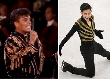 Comparan a Donovan Carrillo con “Juanga” por traje que usó en Beijing 2022