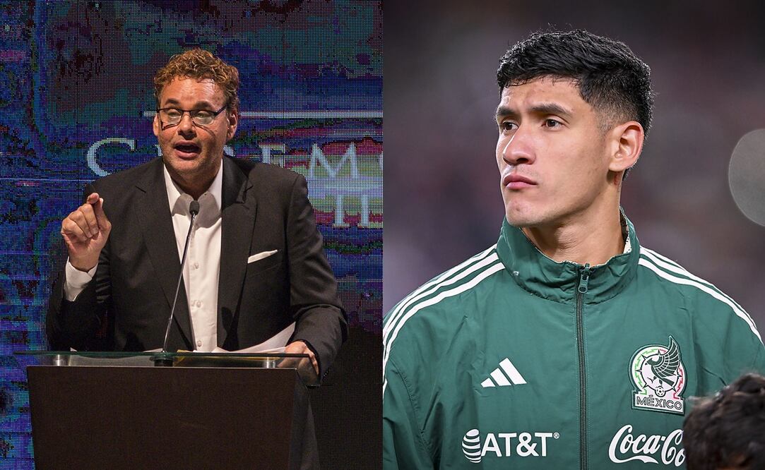 David Faitelson en un simposio y Uriel Antuna con Selección Mexicana / FOTOS: Imago7