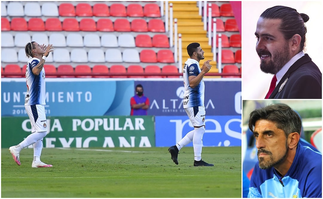 Cristian Calderón, Alexis Vega, Amaury Vergara y Veljko Paunovic / FOTOS: Imago7