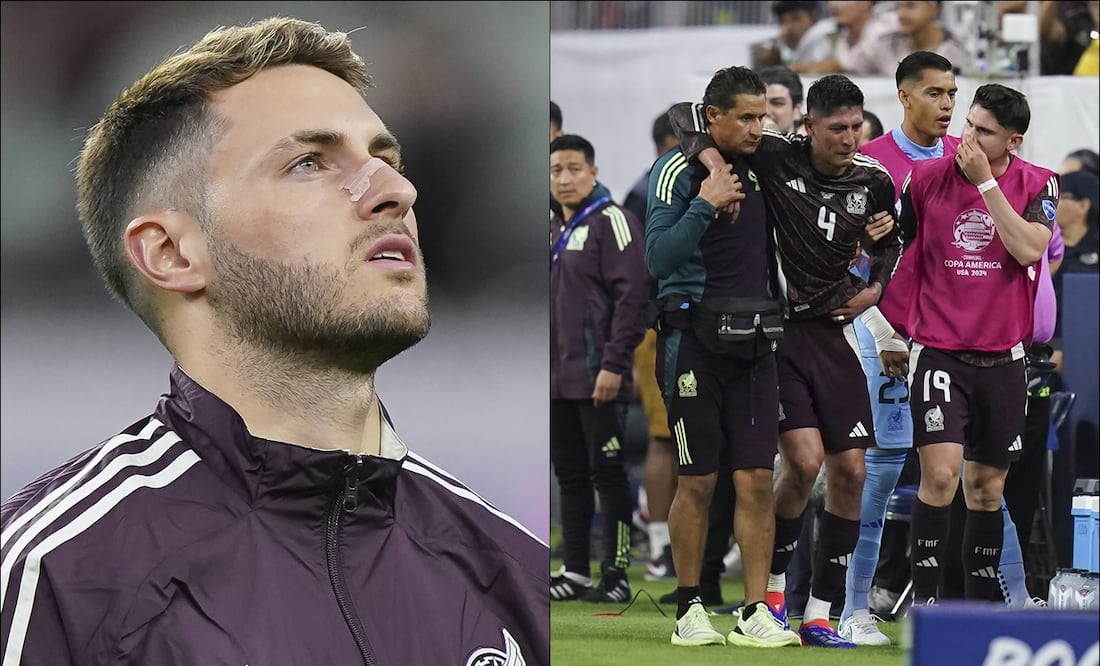 Santi Giménez reaccionó a la lesión de Edson Álvarez. FOTOS: Imago7