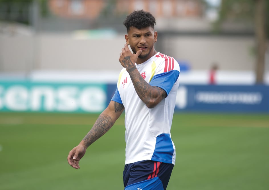 Luis Suárez en entrenamiento con la selección de Colombia, previo a su debut en el Mundial de 2026 - Foto: Carlos Mejía | EL UNIVERSAL