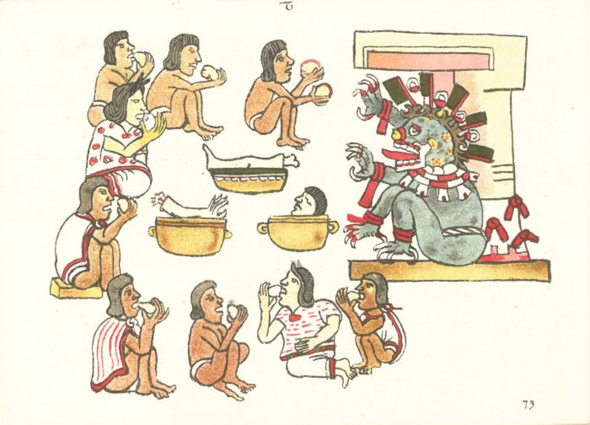 Sangre, el "agua preciosa" que los aztecas ofrecían a los dioses 