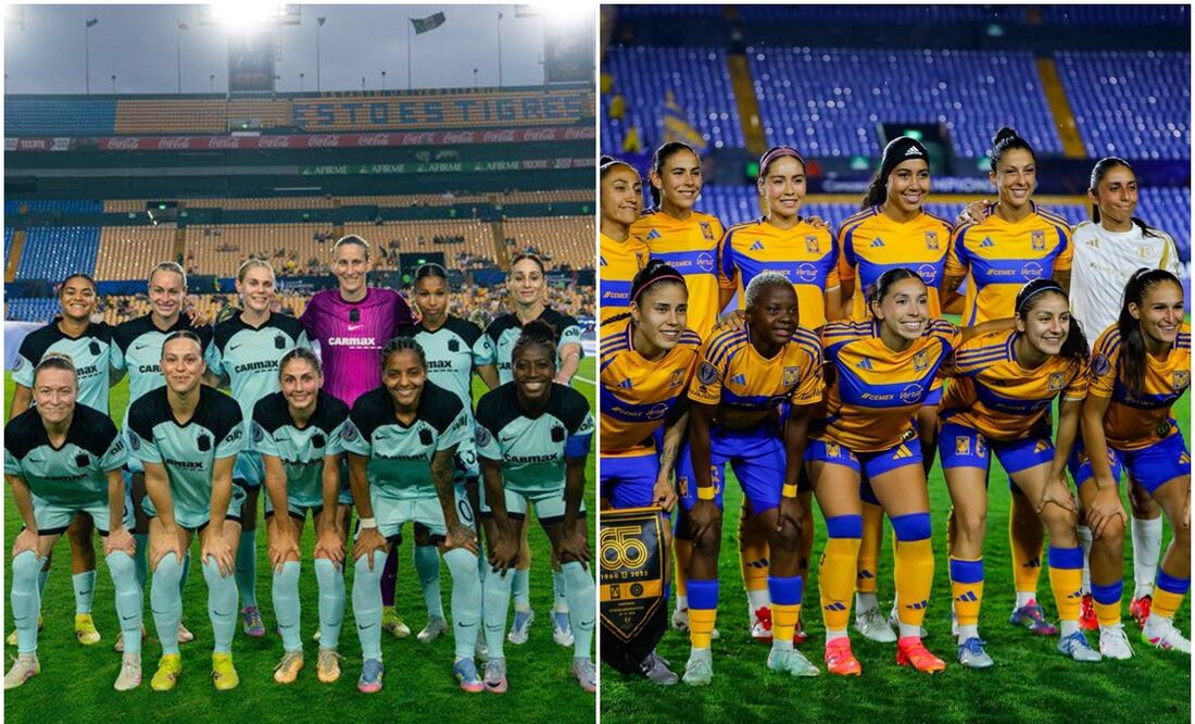 Gotham FC vs Tigres Femenil Foto: Especial X