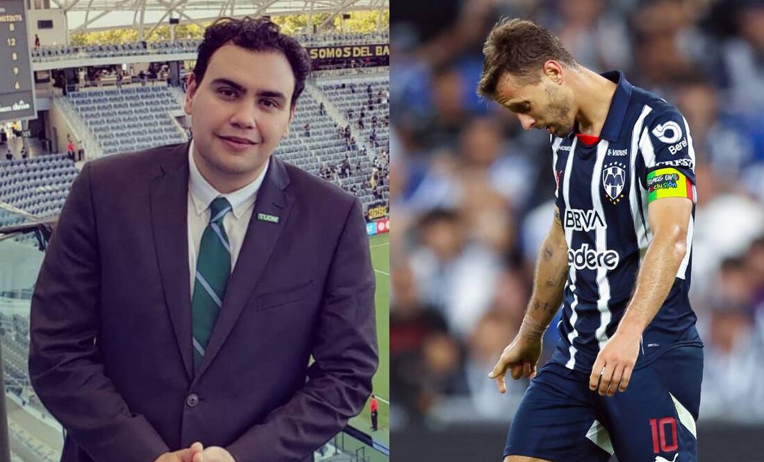 Aldo Farías, comentarista de TUDN, reventó a Sergio Canales por su desempeño en Monterrey. Foto: Especial