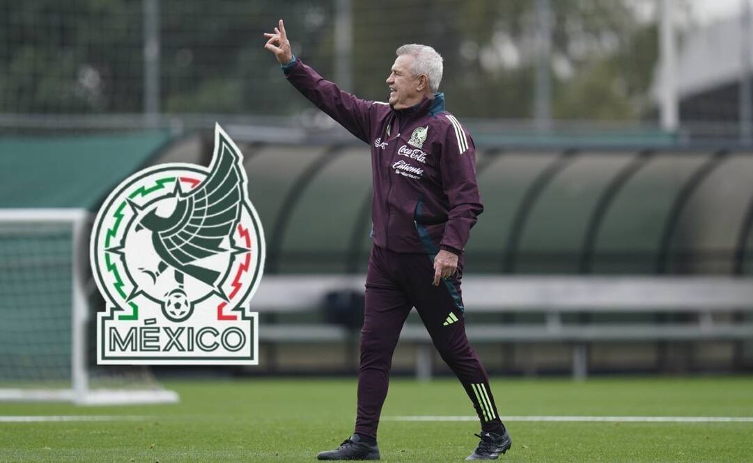 Javier Aguirre da indicaciones en un entrenamiento de la Selección Mexicana. FOTO: Imago7