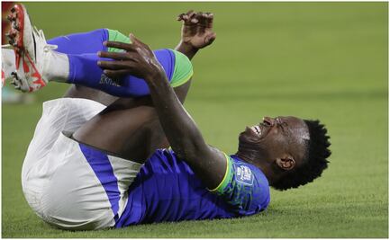 Vinícius Jr. estará fuera de las canchas al menos dos meses por lesión