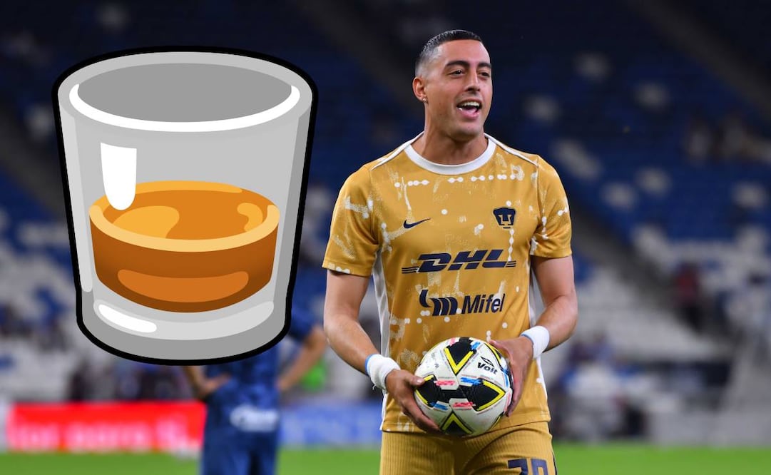 Rogelio Funes Mori 'regalará' shots a los aficionados de Monterrey por cada jugada clara de gol que falle con Pumas. Foto: Imago7