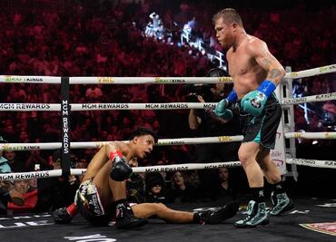 Canelo Álvarez fue muy superior y se impuso a Jaime Munguía por decisión unánime