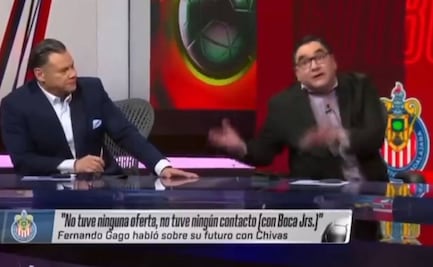 Afición reventó a Jorge Pietrasanta por asegurar que Fernando Gago no se iba a de Chivas