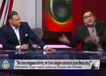 Afición reventó a Jorge Pietrasanta por asegurar que Fernando Gago no se iba a de Chivas