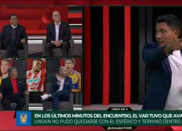 Comentarista de Televisa asegura que "el color amarillo lo confunde" a Marco Antonio Ortiz tras ayudas a Tigres