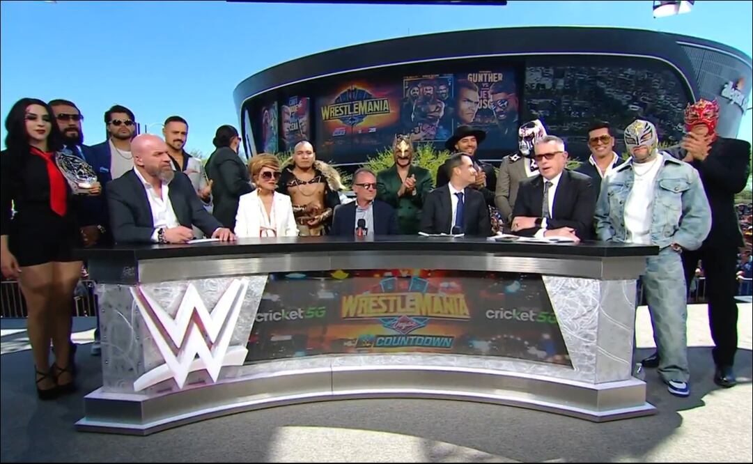 WWE anunció la adquisición de Lucha Libre AAA previo a Wrestlemania 41. FOTO: Captura
