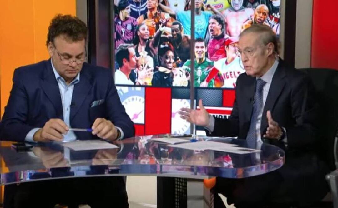 José Ramón Fernández lanzó una indirecta a David Faitelson por trabajar en Televisa. Foto: Especial