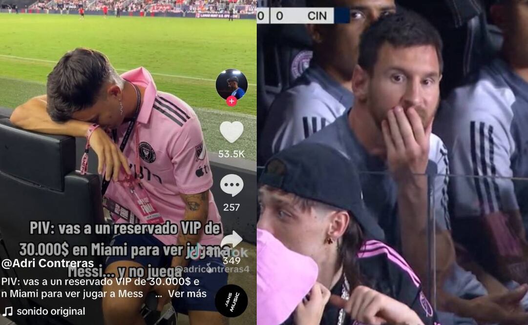 Rodri Contreras gastó 30 mil dólares y no pudo ver en acción a Messi. Fotos: Especial