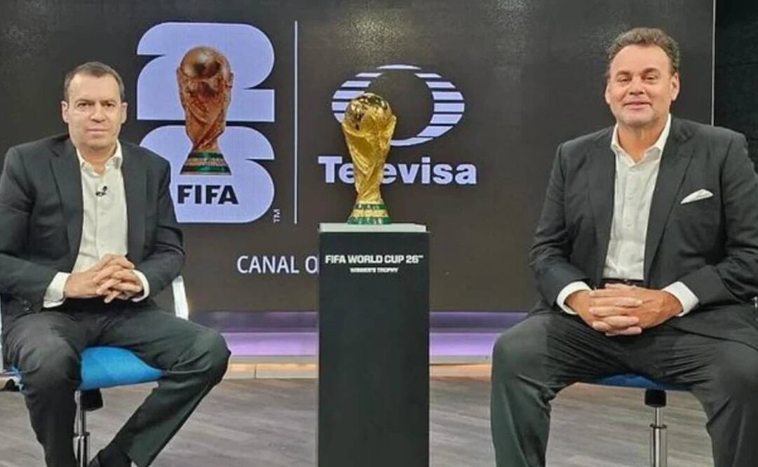 André Marín llegó a Televisa junto a David Faitelson, pero se tuvo que ausentar debido a complicaciones de salud. Foto: Especial