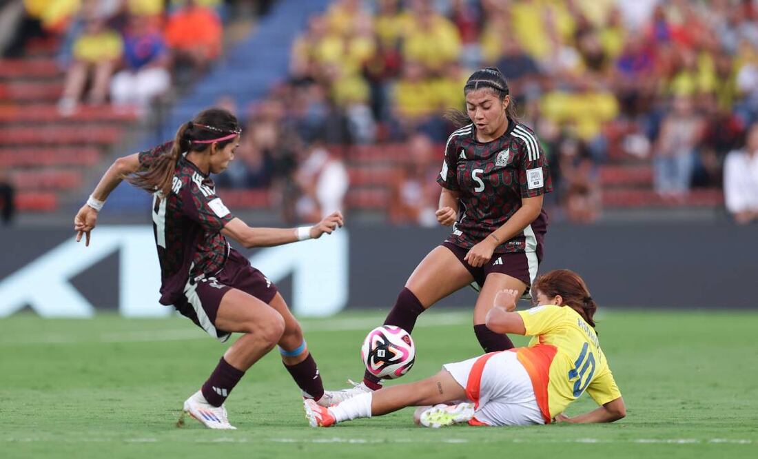 México no pudo ante las anfitrionas y avanzaron a Octavos de Final del Mundial Femenil Sub 20 en segundo lugar. Foto: @Miseleccionfem
