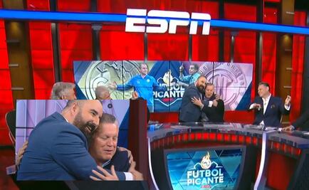 Ricardo Peláez y Álvaro Morales se abrazaron e hicieron 'las paces' en pleno programa