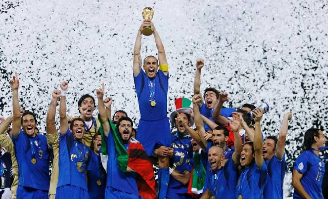 Italia se consagró como campeona de la Copa Mundial de Alemania 2006. FOTO: Especial
