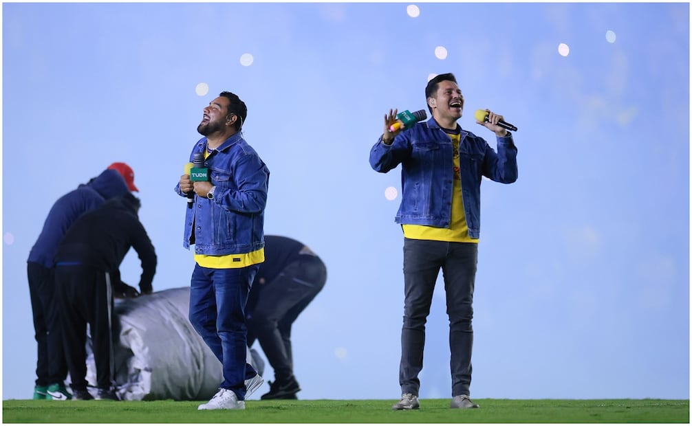 Banda MS en el Estadio Azulcrema Foto: Imago7