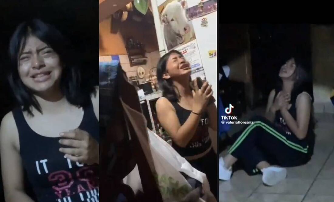 La aficionada de las Chivas no pudo contener el llanto luego de la eliminación ante el América. Foto: Especial