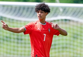 Cristiano Ronaldo Jr. se estrena como goleador en la selección de Portugal Sub-16