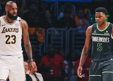 Minnesota Timberwolves da la sorpresa y vence a Los Angeles Lakers en el primer juego de la serie