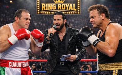 Faitelson acepta pelear con el 'Cuau' en Ring Royale... pero pone condición a Poncho de Nigris