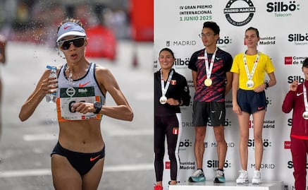 La mexicana Alegna González es ovacionada en Madrid; se coronó en el Gran Premio Internacional de Marcha