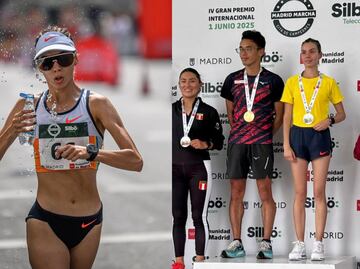 La mexicana Alegna González es ovacionada en Madrid; se coronó en el Gran Premio Internacional de Marcha