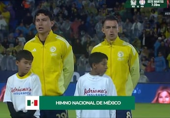 Álvaro Fidalgo ilusiona a la afición tricolor tras entonar el Himno Nacional de México