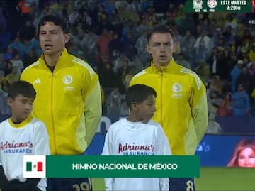 Álvaro Fidalgo ilusiona a la afición tricolor tras entonar el Himno Nacional de México