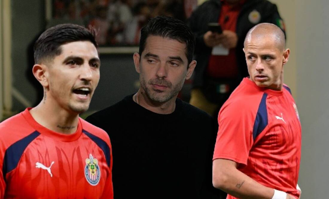 Víctor 'Pocho' Guzmán, Fernando Gago y Javier 'Chicharito' Hernández con Chivas / FOTOS: Imago7