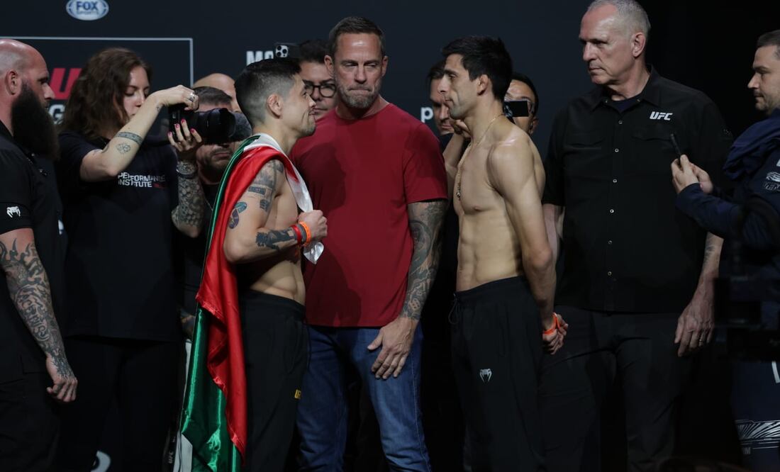 Brandon Moreno vs Steve Erceg - Foto: Especial