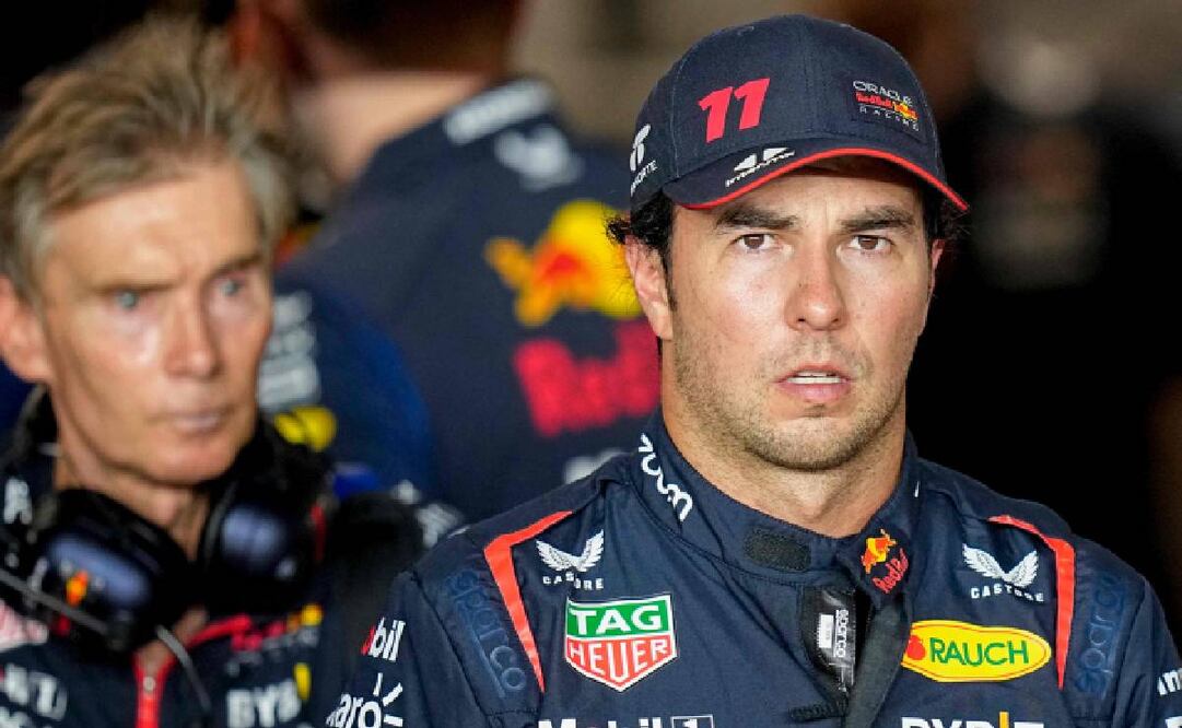 Checo Pérez quiere ser más competitivo, pero en Red Bull no lo dejan. Foto: AFP
